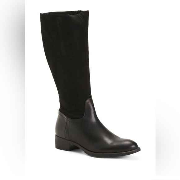 Helene Rouge Shoes - HELENE ROUGE Made In Spain Suede Tall Shaft Boots